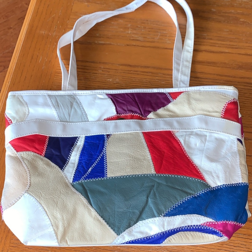 Vintage Colorful Patchwork handBag/purse